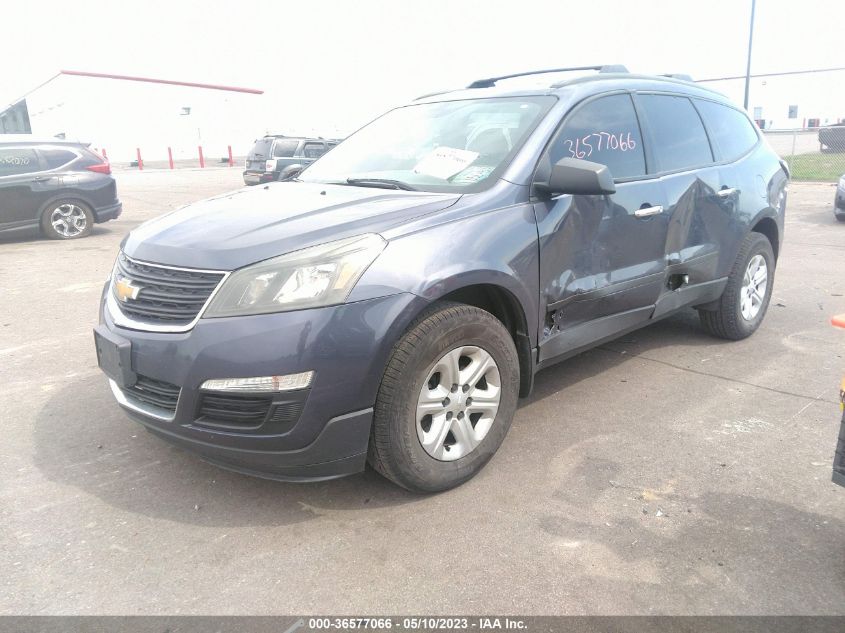 2013 CHEVROLET TRAVERSE LS - 1GNKRFED7DJ142172