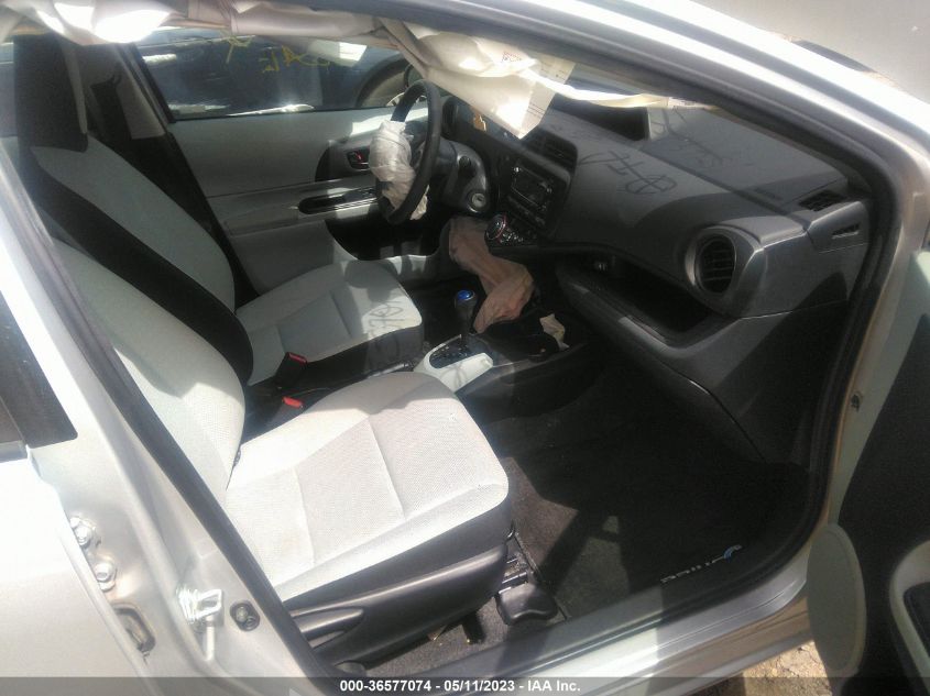 2013 TOYOTA PRIUS C ONE/TWO/THREE/FOUR - JTDKDTB3XD1549243