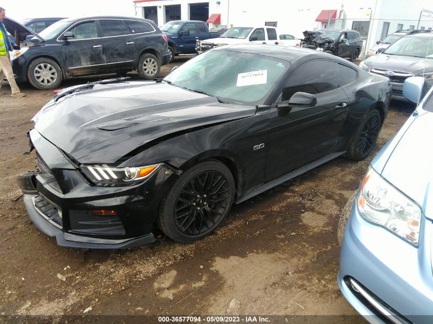 1FA6P8CF4F5353881 2015 FORD MUSTANG, photo no. 2