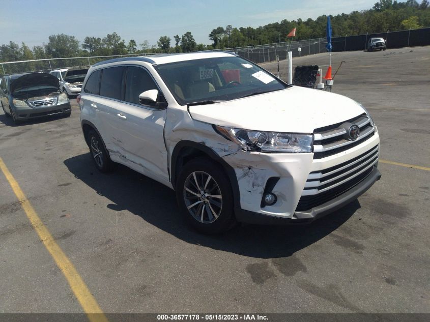 2018 TOYOTA HIGHLANDER SE/XLE - 5TDKZRFHXJS547811