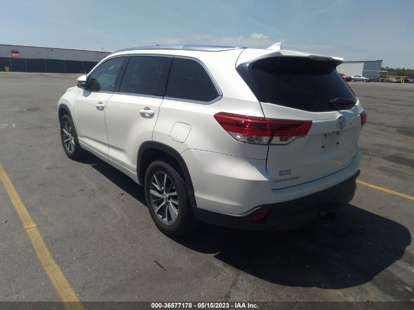 2018 TOYOTA HIGHLANDER SE/XLE - 5TDKZRFHXJS547811