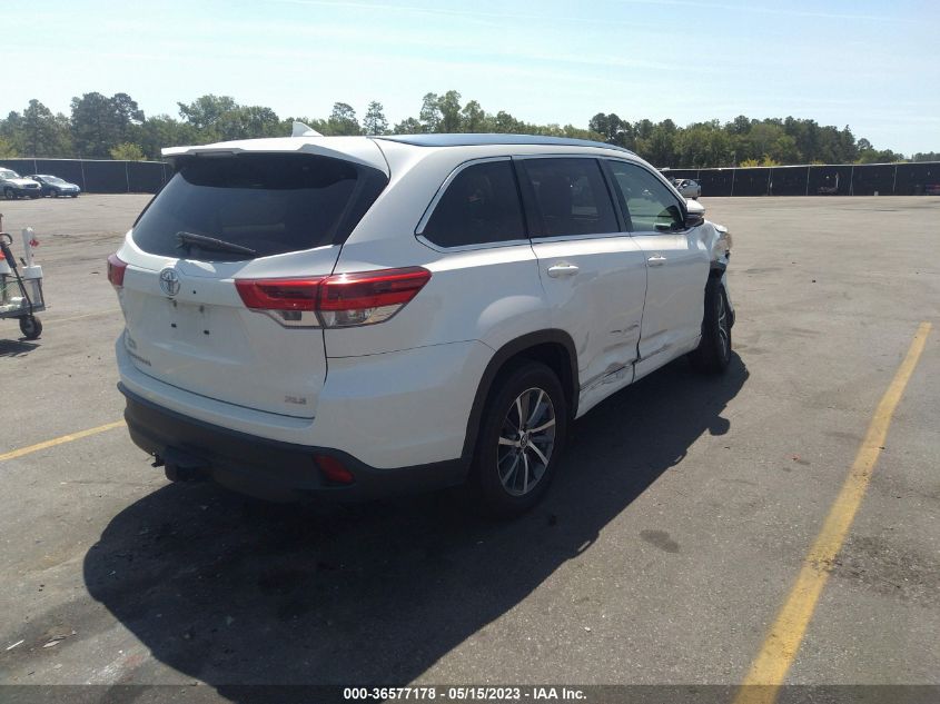 2018 TOYOTA HIGHLANDER SE/XLE - 5TDKZRFHXJS547811