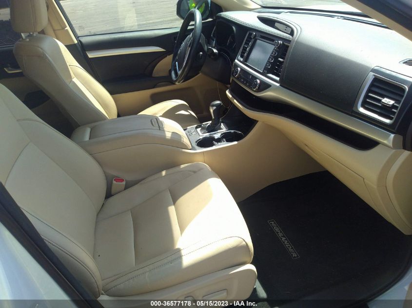 2018 TOYOTA HIGHLANDER SE/XLE - 5TDKZRFHXJS547811
