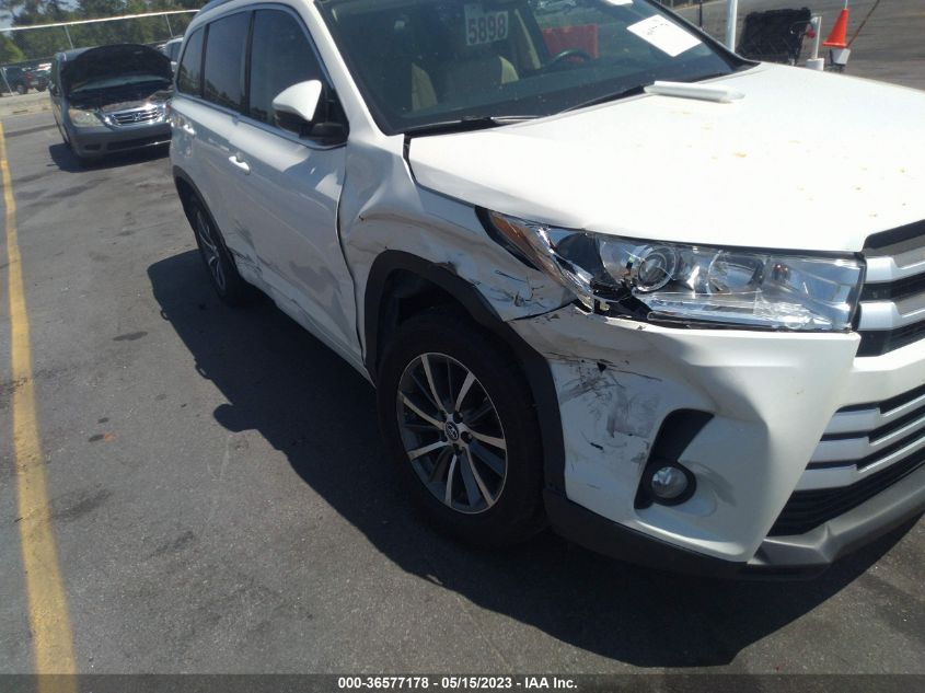 2018 TOYOTA HIGHLANDER SE/XLE - 5TDKZRFHXJS547811