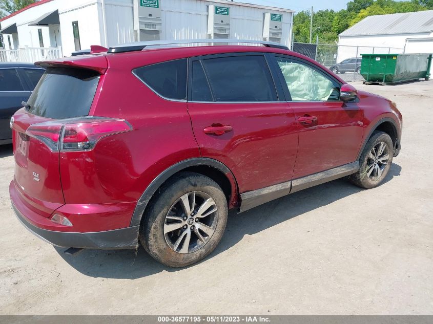 2018 TOYOTA RAV4 XLE/ADVENTURE - JTMRFREV1JD237766