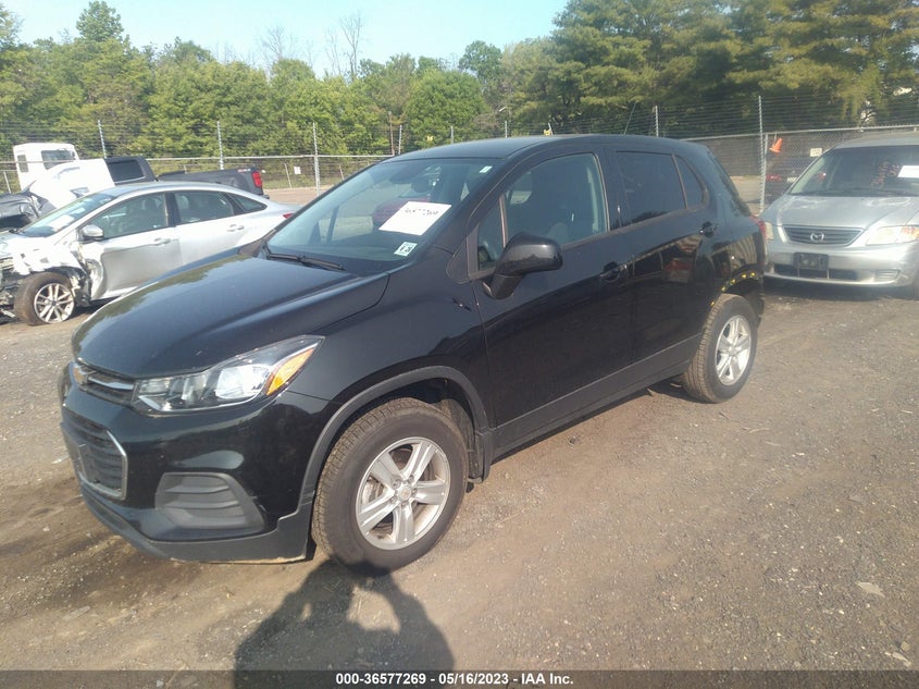 VIN KL7CJNSB9MB348070 2021 CHEVROLET TRAX LS