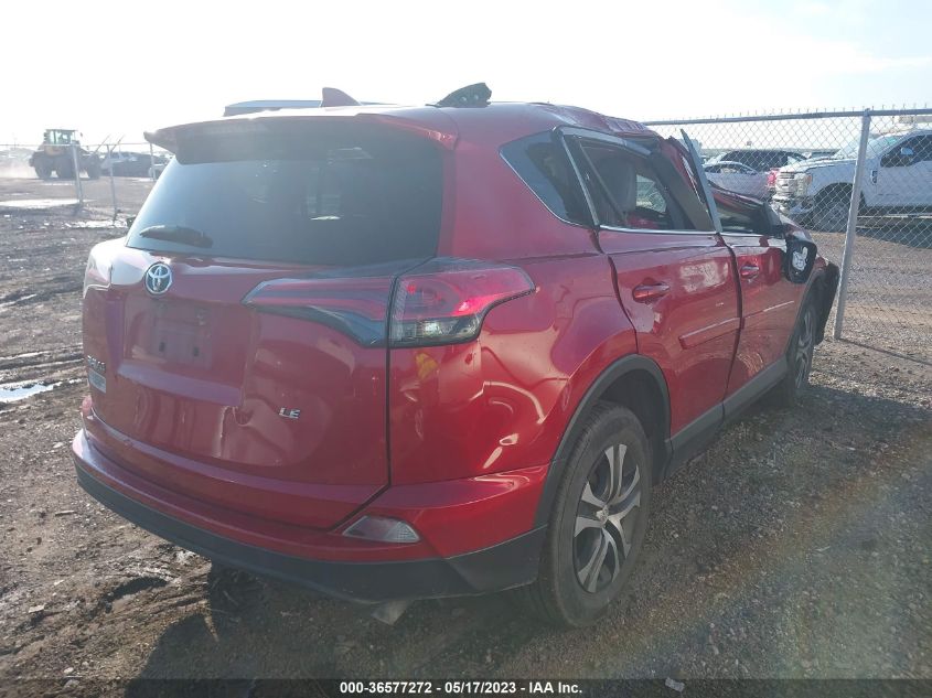 2016 TOYOTA RAV4 LE - JTMZFREVXGJ067577