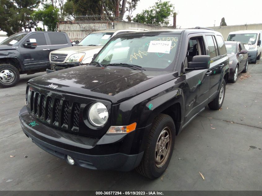 2017 JEEP PATRIOT SPORT - 1C4NJPBA7HD115264