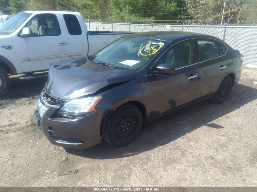 2014 NISSAN SENTRA S/FE+ S/SV/FE+ SV/SR/SL - 3N1AB7AP1EY238362