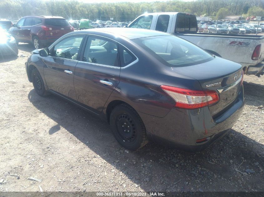 2014 NISSAN SENTRA S/FE+ S/SV/FE+ SV/SR/SL - 3N1AB7AP1EY238362