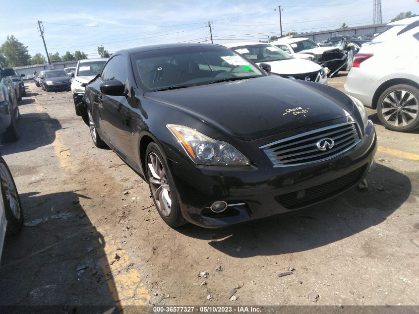 2014 INFINITI Q60 CONVERTIBLE - JN1CV6FE7EM901535