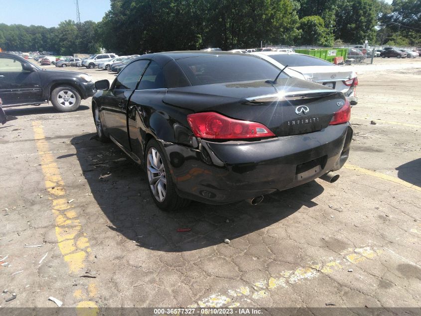 2014 INFINITI Q60 CONVERTIBLE - JN1CV6FE7EM901535