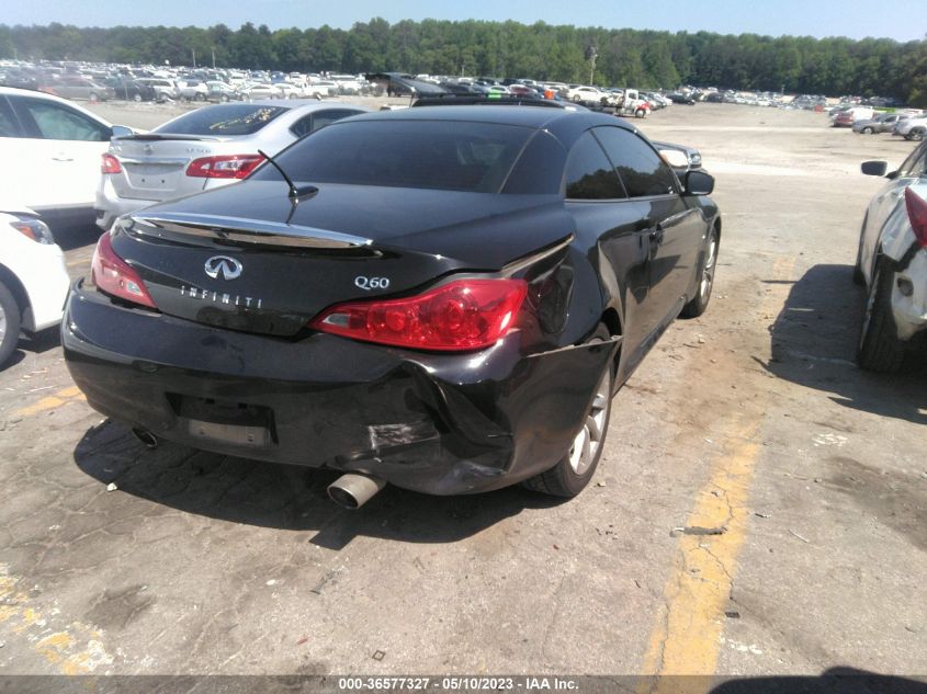 2014 INFINITI Q60 CONVERTIBLE - JN1CV6FE7EM901535