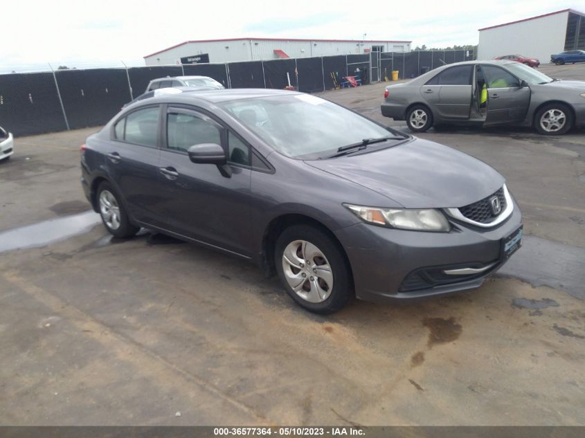 2014 HONDA CIVIC SEDAN LX - 19XFB2F57EE036821