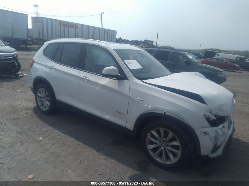 2016 BMW X3 XDRIVE28I - 5UXWX9C51G0D63145