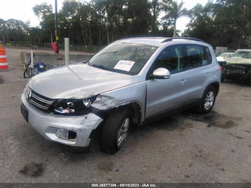 2017 VOLKSWAGEN TIGUAN - WVGAV7AX6HK040752