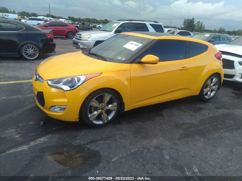 2017 HYUNDAI VELOSTER VALUE EDITION - KMHTC6AD8HU315766