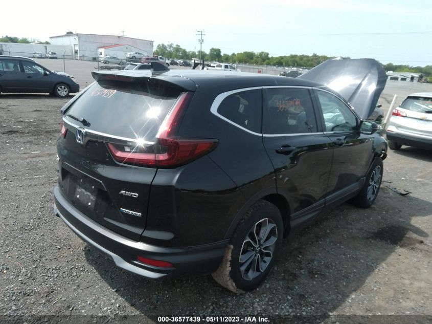 2022 HONDA CR-V HYBRID EX 5J6RT6H5XNL033542