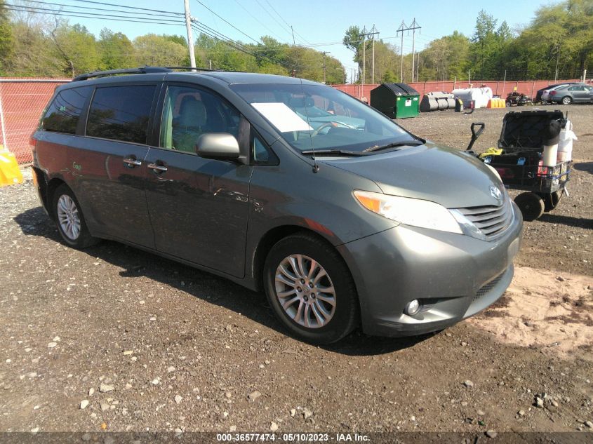 2013 TOYOTA SIENNA XLE AAS/XLE/LTD - 5TDYK3DC1DS365387