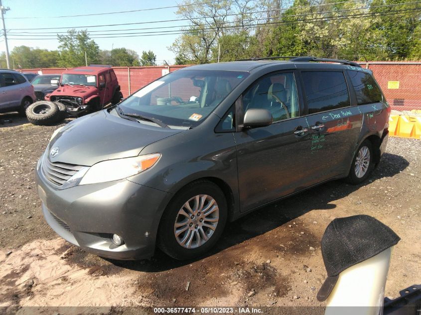 2013 TOYOTA SIENNA XLE AAS/XLE/LTD - 5TDYK3DC1DS365387