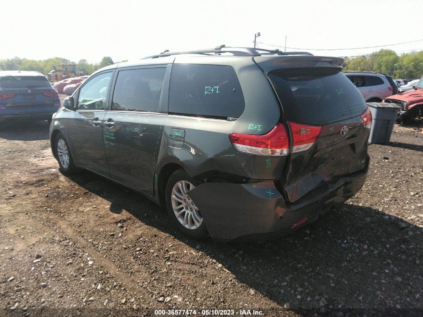 2013 TOYOTA SIENNA XLE AAS/XLE/LTD - 5TDYK3DC1DS365387