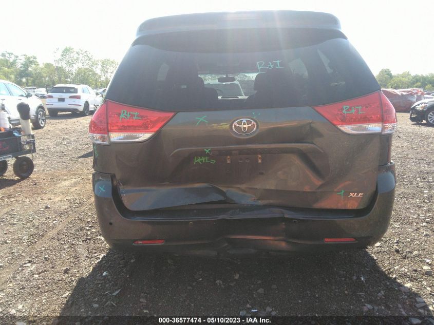 2013 TOYOTA SIENNA XLE AAS/XLE/LTD - 5TDYK3DC1DS365387