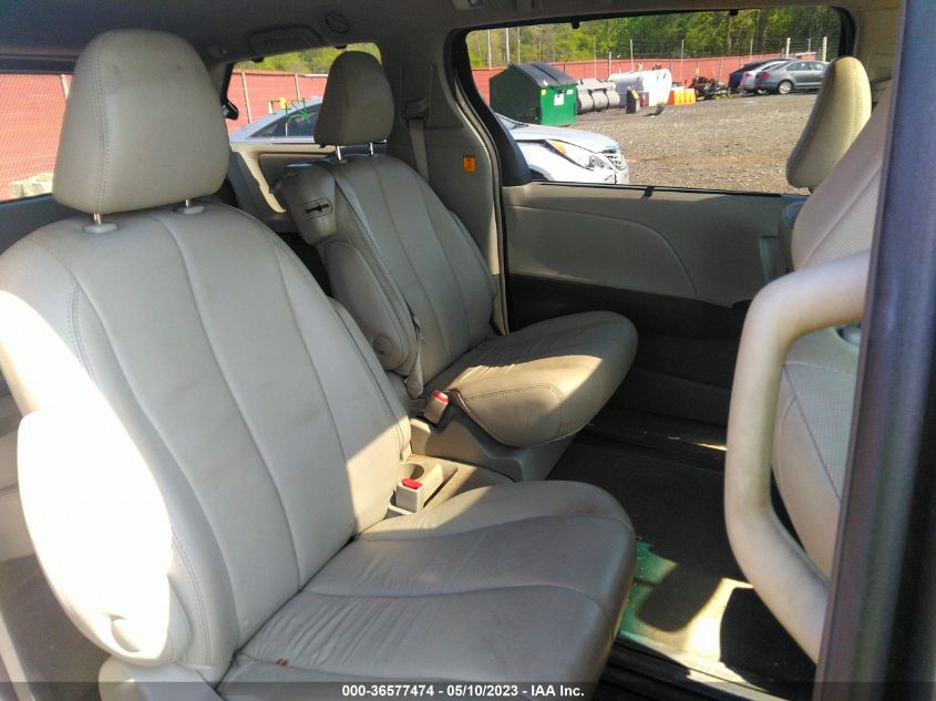 2013 TOYOTA SIENNA XLE AAS/XLE/LTD - 5TDYK3DC1DS365387