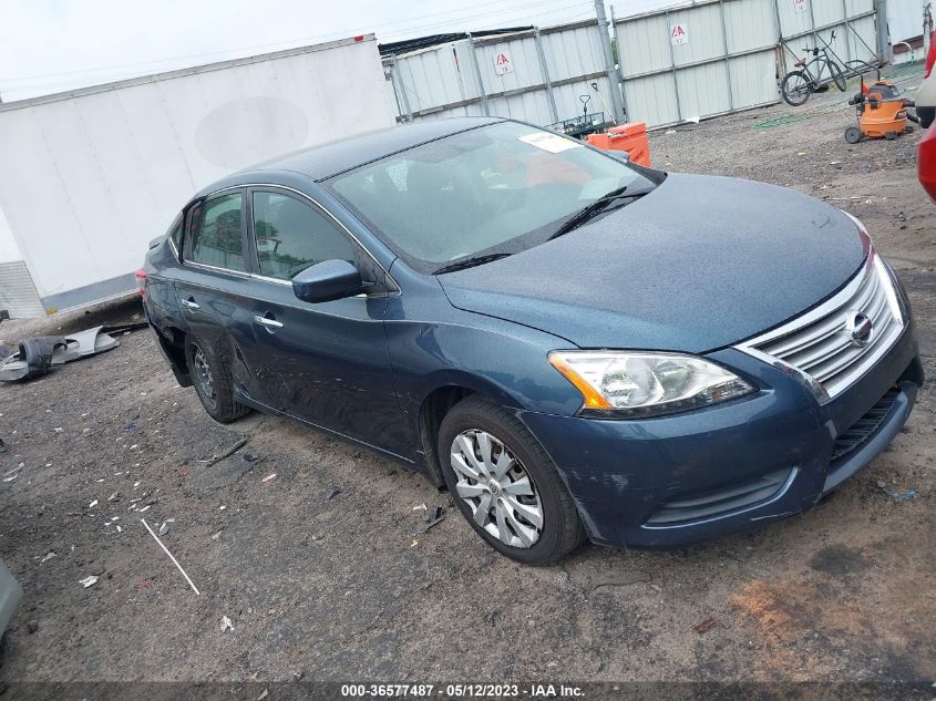 2014 NISSAN SENTRA S - 3N1AB7AP2EY301498