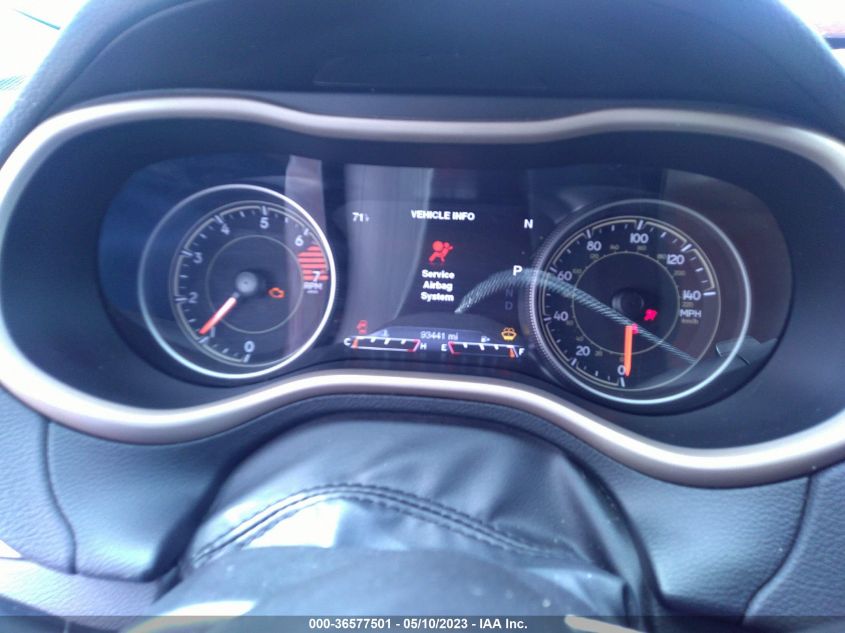 2017 JEEP CHEROKEE HIGH ALTITUDE - 1C4PJMDB7HW589037