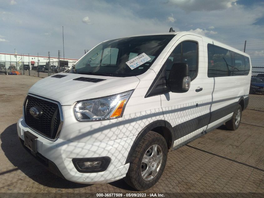 2021 FORD TRANSIT PASSENGER WAGON XL/XLT 1FBAX2Y82MKA31870