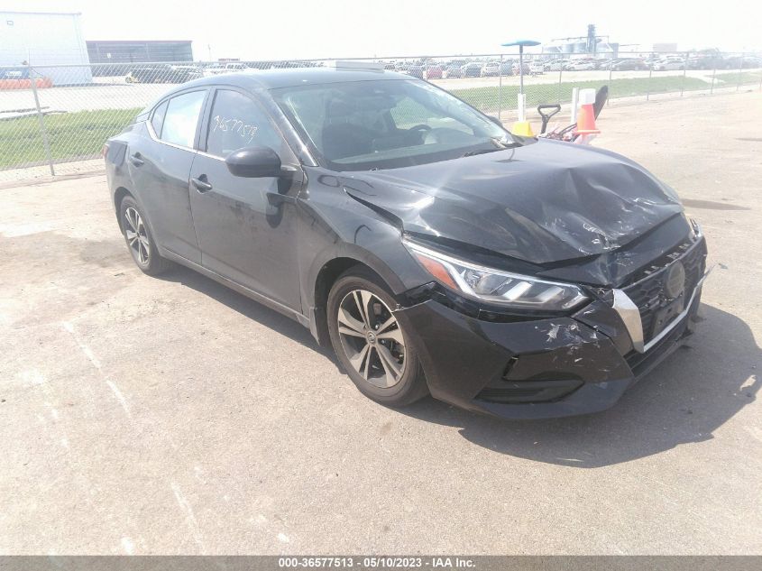 2022 NISSAN SENTRA SV - 3N1AB8CV9NY230673