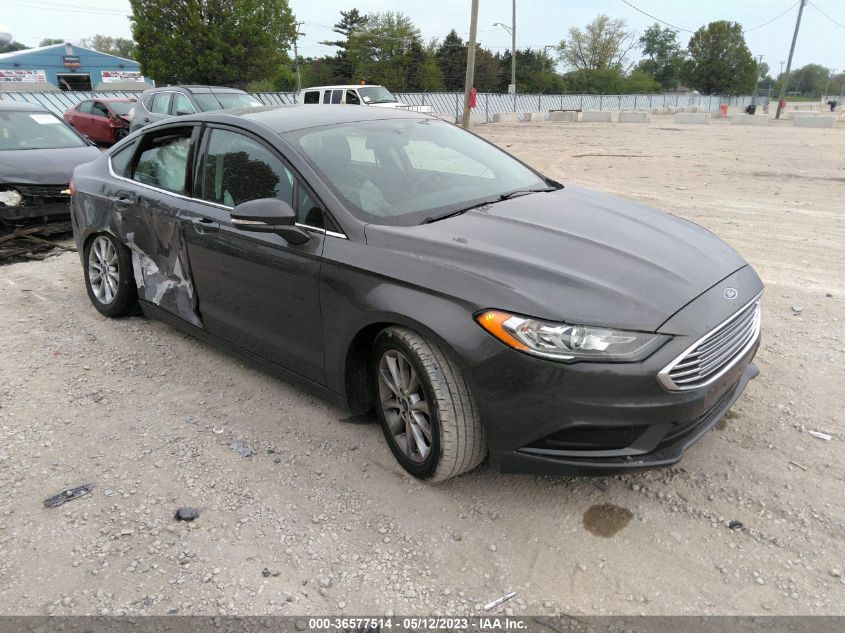 2017 FORD FUSION SE - 3FA6P0HD6HR357925