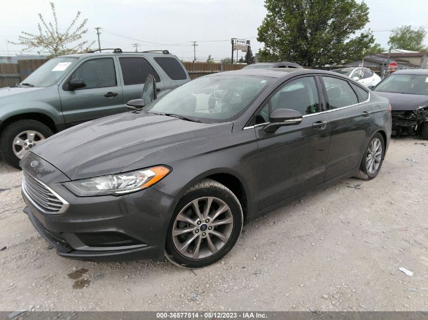 2017 FORD FUSION SE - 3FA6P0HD6HR357925