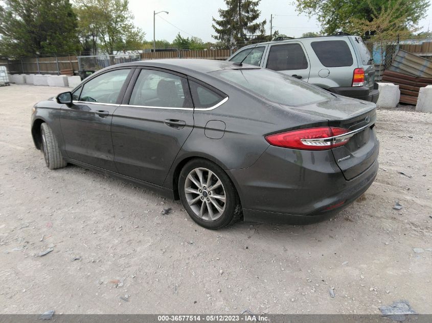 2017 FORD FUSION SE - 3FA6P0HD6HR357925