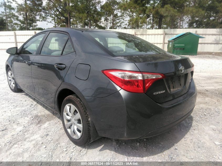 2015 TOYOTA COROLLA L/LE/S/S PLUS/LE PLUS - 2T1BURHE6FC243926