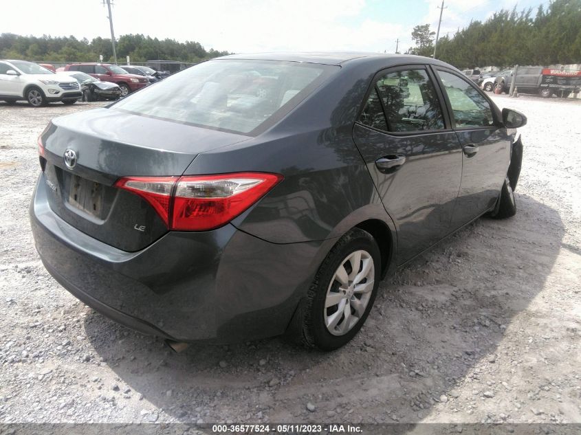 2015 TOYOTA COROLLA L/LE/S/S PLUS/LE PLUS - 2T1BURHE6FC243926