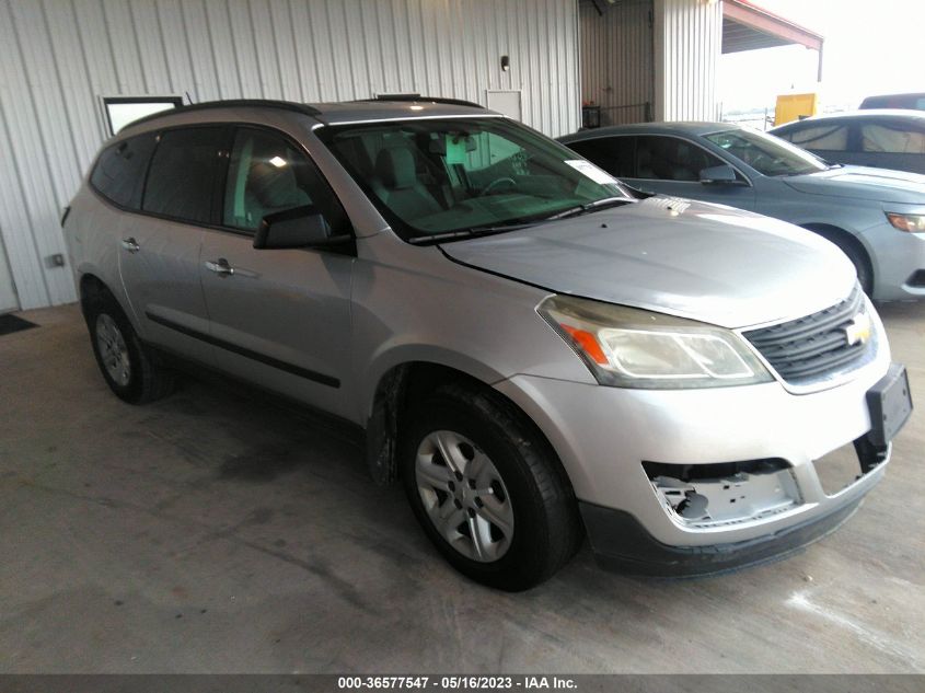 2017 CHEVROLET TRAVERSE LS - 1GNKRFKD2HJ349370
