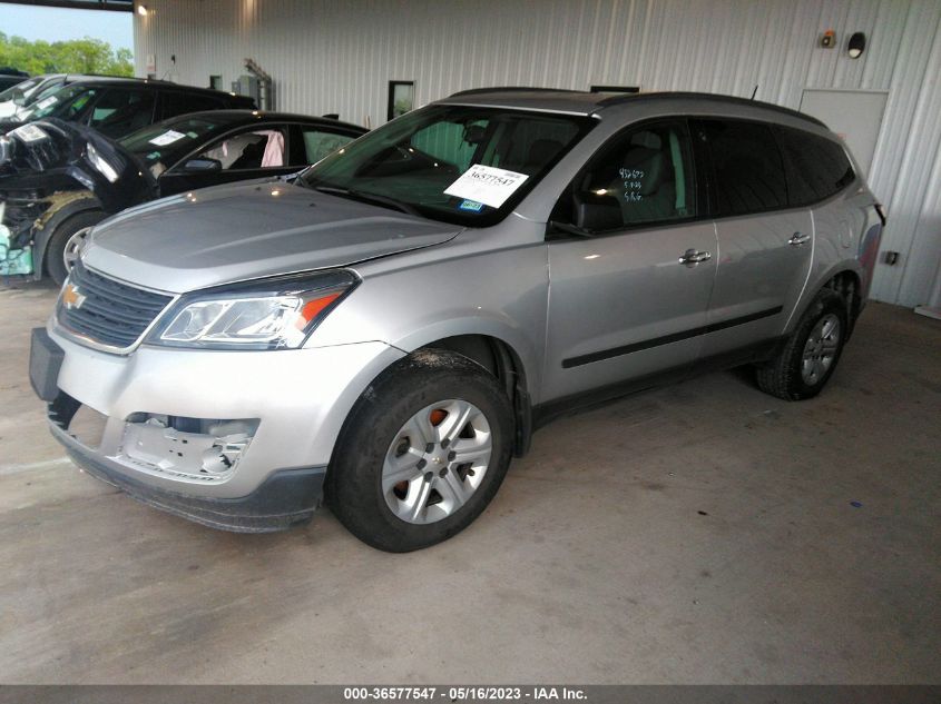 2017 CHEVROLET TRAVERSE LS - 1GNKRFKD2HJ349370
