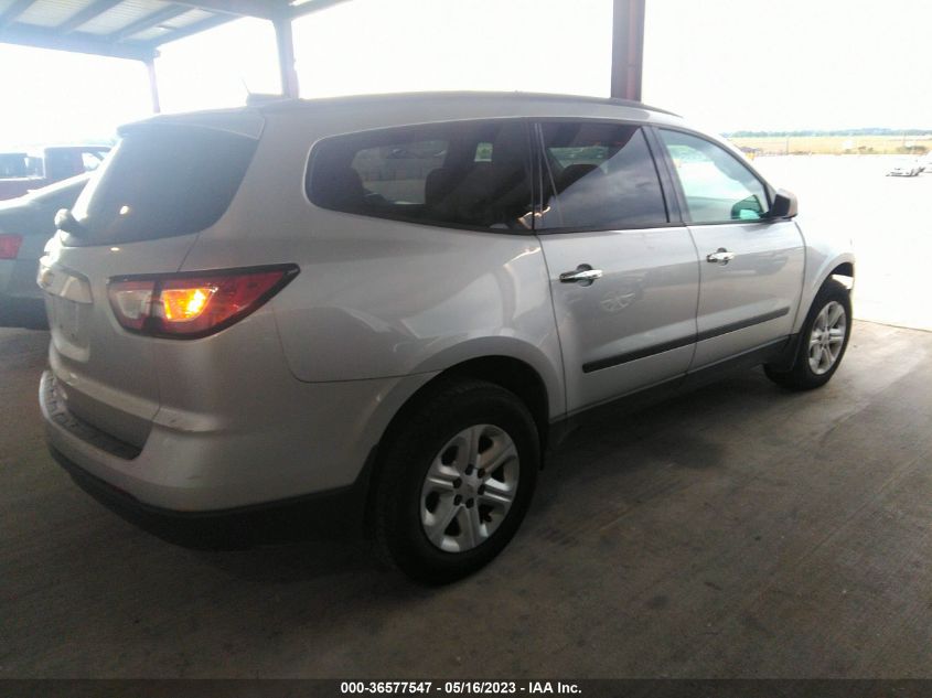 2017 CHEVROLET TRAVERSE LS - 1GNKRFKD2HJ349370