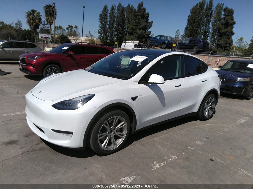 VIN 5YJYGDEE9MF094669 2021 TESLA MODEL Y LONG RANGE
