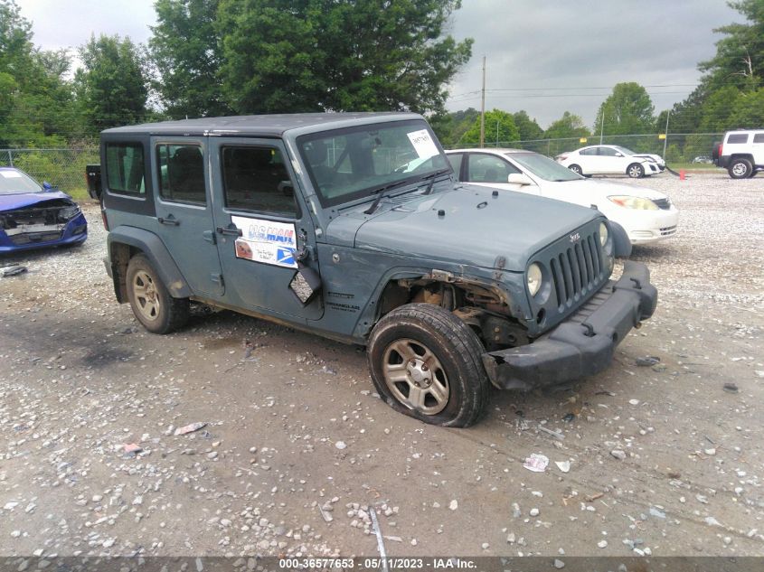 2014 JEEP WRANGLER UNLIMITED SPORT RHD - 1C4BJWKG8EL204618