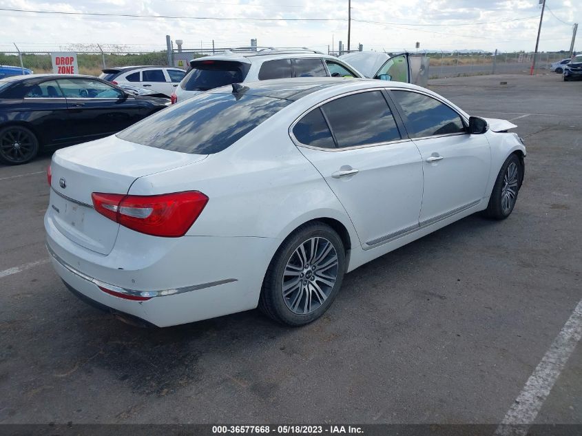 2014 KIA CADENZA PREMIUM - KNALN4D77E5164785