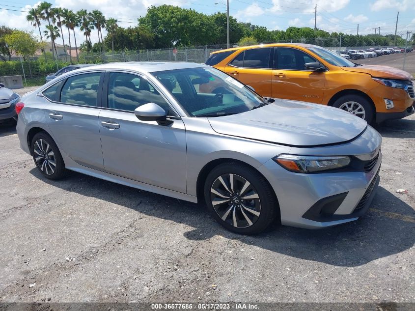 2022 HONDA CIVIC SEDAN EX - JHMFE1F70NX007579