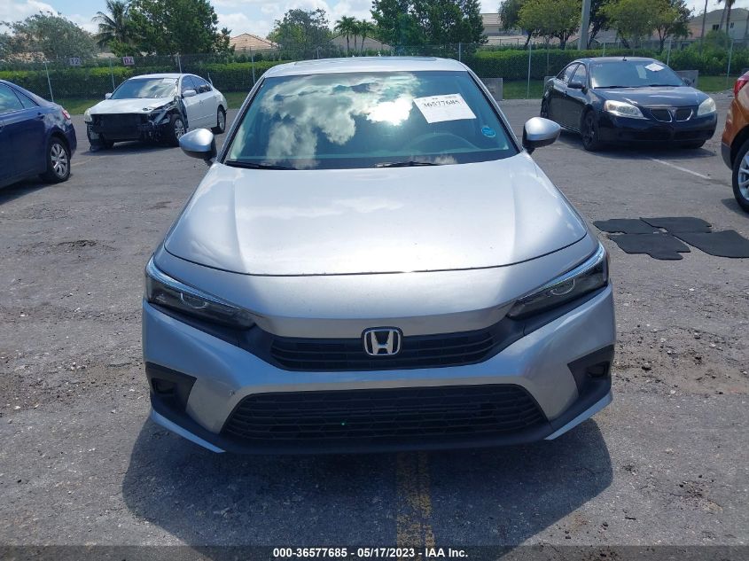 2022 HONDA CIVIC SEDAN EX - JHMFE1F70NX007579