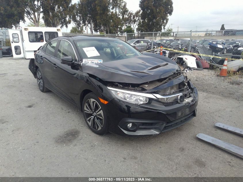 2018 HONDA CIVIC SEDAN EX-L - JHMFC1F75JX017881