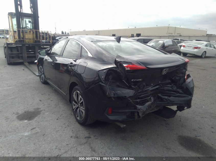 2018 HONDA CIVIC SEDAN EX-L - JHMFC1F75JX017881