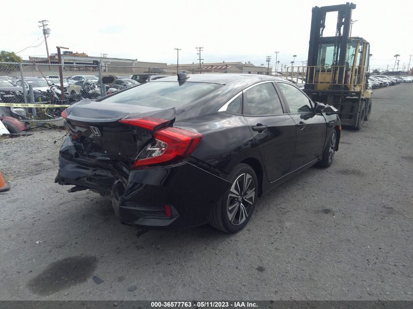2018 HONDA CIVIC SEDAN EX-L - JHMFC1F75JX017881