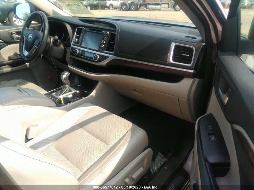 2015 TOYOTA HIGHLANDER HYBRID LIMITED - 5TDDCRFH6FS011570