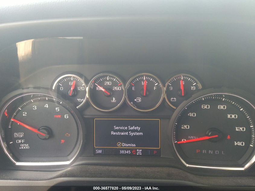 2019 CHEVROLET SILVERADO 1500 LT - 3GCUYDED0KG311391
