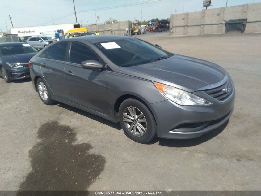 2014 HYUNDAI SONATA GLS - 5NPEB4AC0EH832867